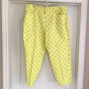 Talbots cropped pants. NWOT